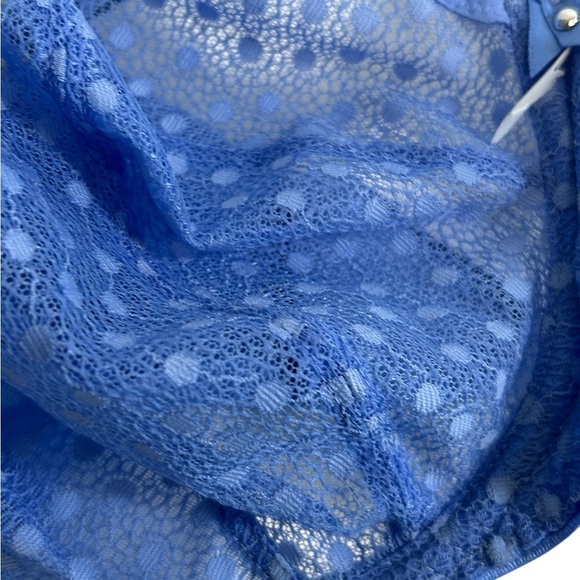 Freya Starlight Side Support Balcony Bra Blue Poseidon 28K NWT$60 - Picture 3 of 9